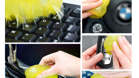 Multi-Surface Cleaning Gel for Cars and Keyboards