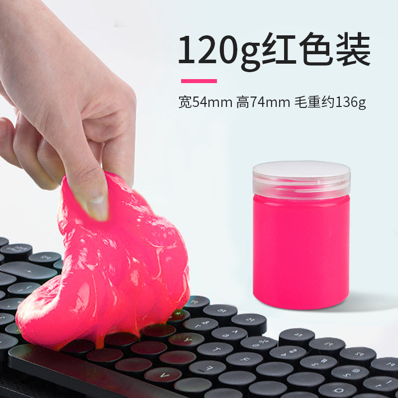 Multi-Surface Cleaning Gel for Cars and Keyboards