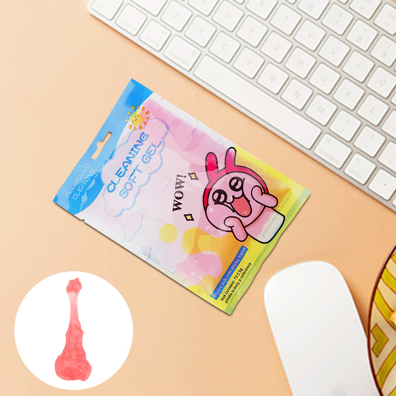 Multi-Surface Cleaning Gel for Cars and Keyboards