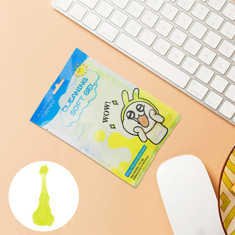 Multi-Surface Cleaning Gel for Cars and Keyboards