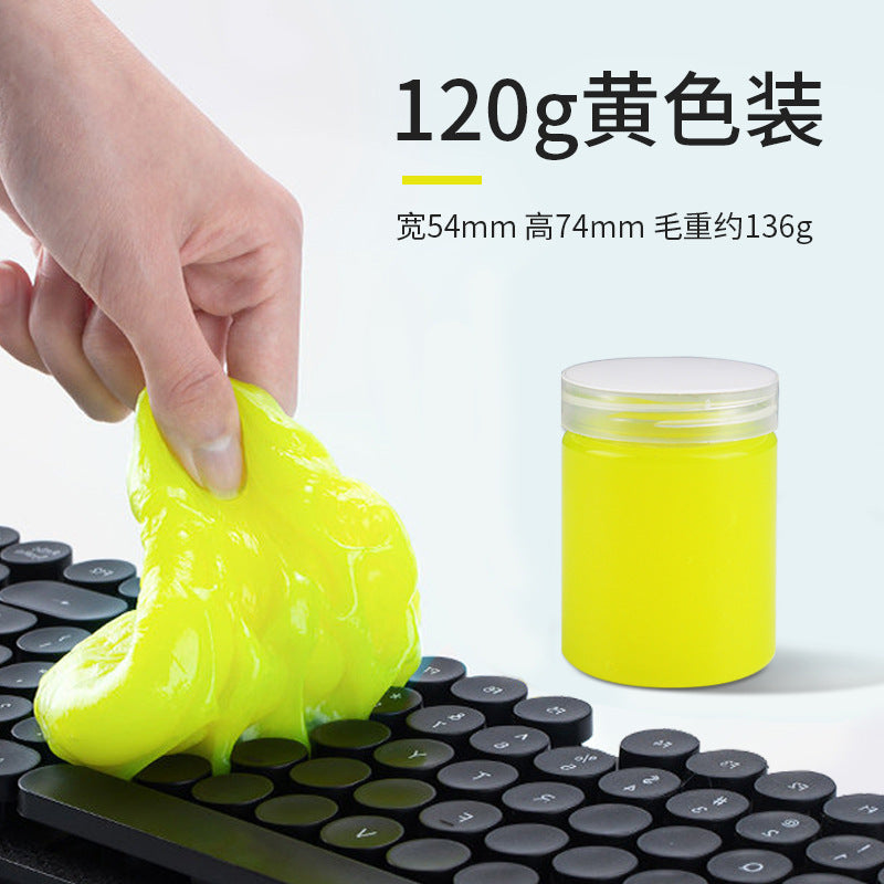 Multi-Surface Cleaning Gel for Cars and Keyboards